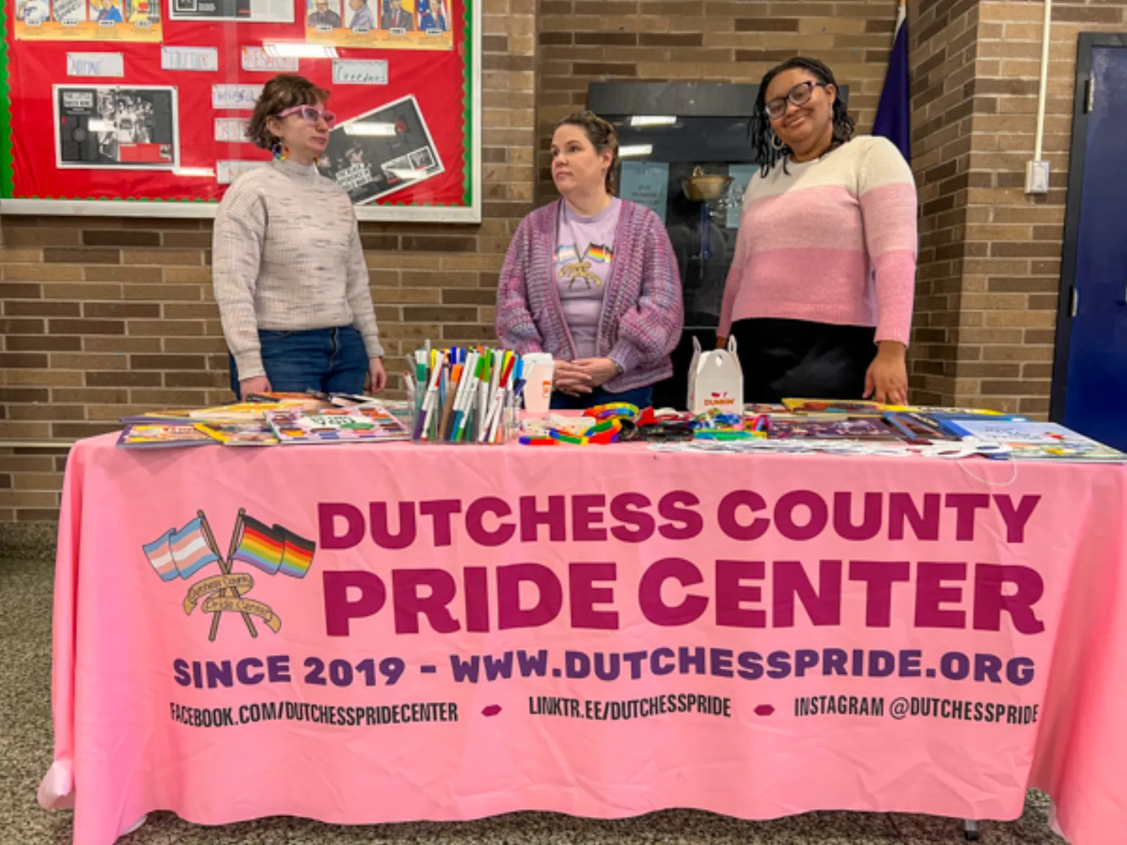 Community members and families at the Charlia Frank Inc Books and Breakfast event