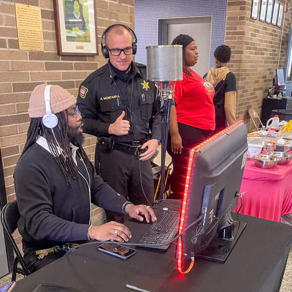 Closing moments at the fourth annual Books and Breakfast celebration in Poughkeepsie