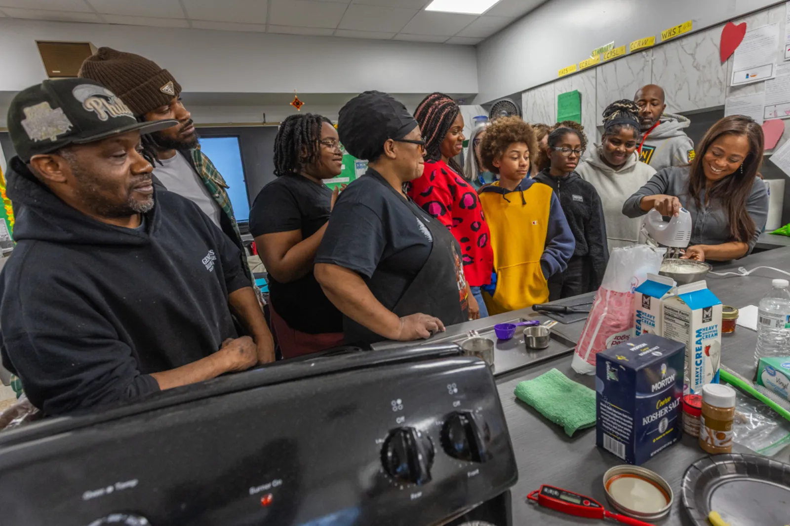 Group photo with all participants and chefs